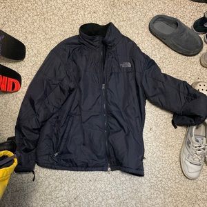 North face down puffer jacket, lightly worn